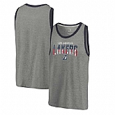 Los Angeles Lakers Fanatics Branded Freedom Tri-Blend Tank Top - Heathered Gray,baseball caps,new era cap wholesale,wholesale hats